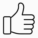  thumbs up icon